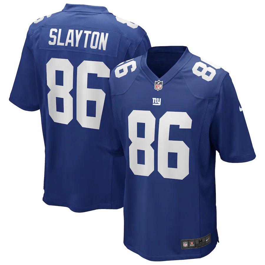 Men New York Giants #86 Darius Slayton Nike Royal Player NFL Jersey